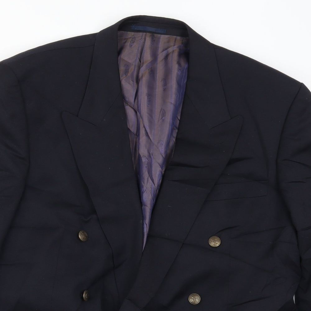 Principles Mens Blue   Jacket Suit Jacket Size 42
