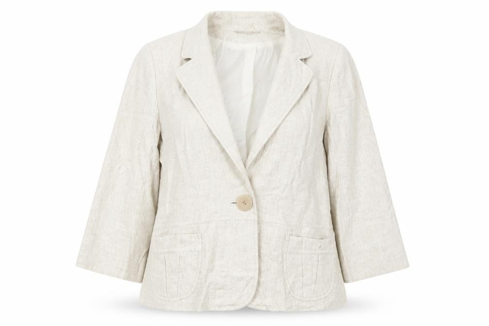 J Taylor Womens Beige   Jacket  Size 16