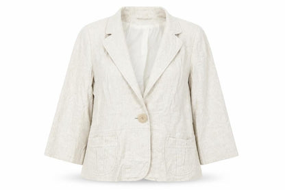 J Taylor Womens Beige   Jacket  Size 16
