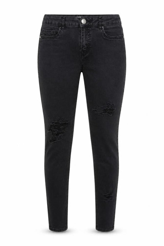 George Womens Black  Denim Skinny Jeans Size 10 L29 in
