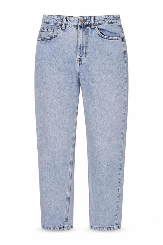 DenimCo Womens Blue  Denim Straight Jeans Size 8 L26.5 in