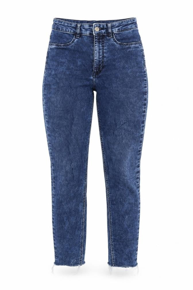 H&M Womens Blue  Denim Skinny Jeans Size 10 L27 in