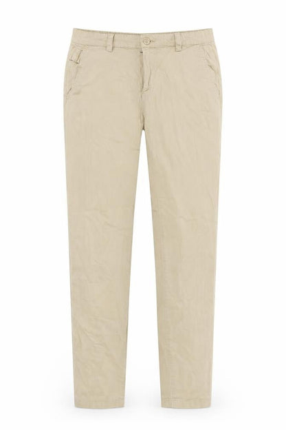 Pull&Bear Womens Beige   Chino Trousers Size 8 L28 in