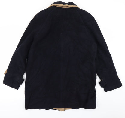 BHS Womens Blue   Overcoat Coat Size 16
