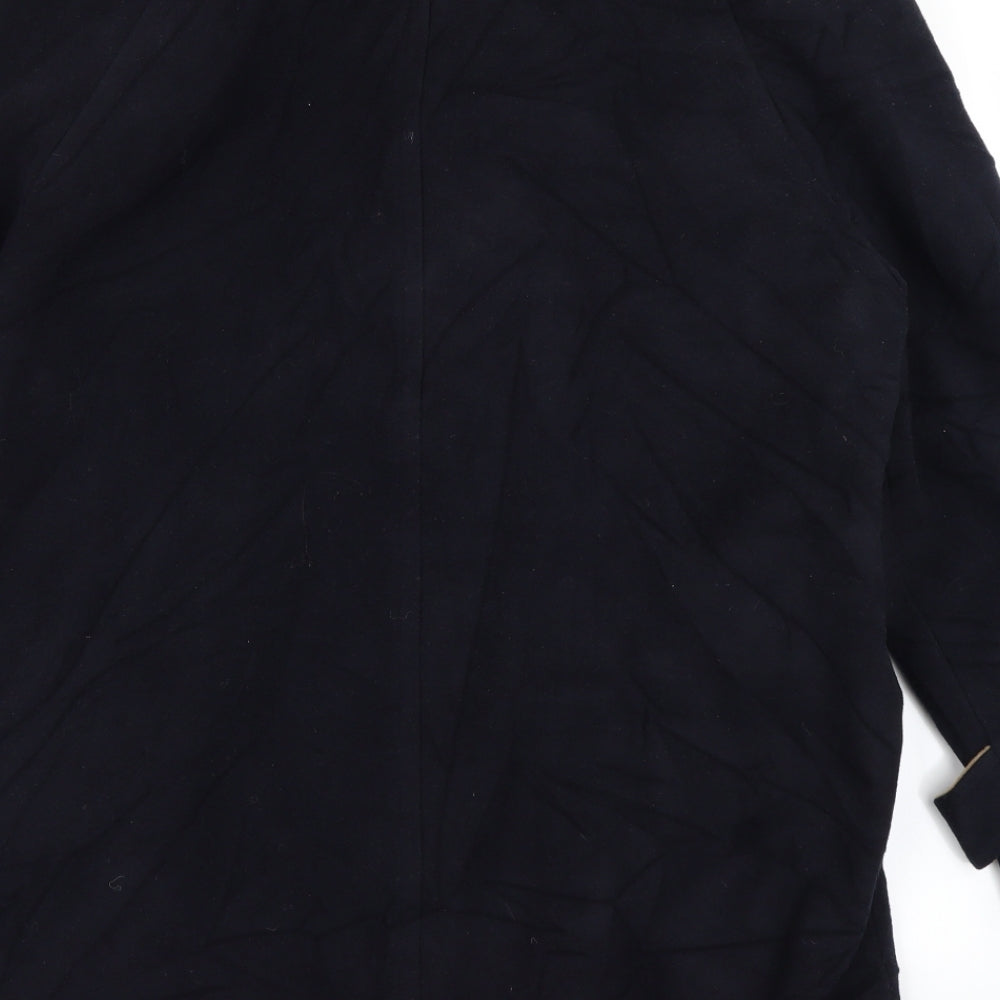 BHS Womens Blue   Overcoat Coat Size 16