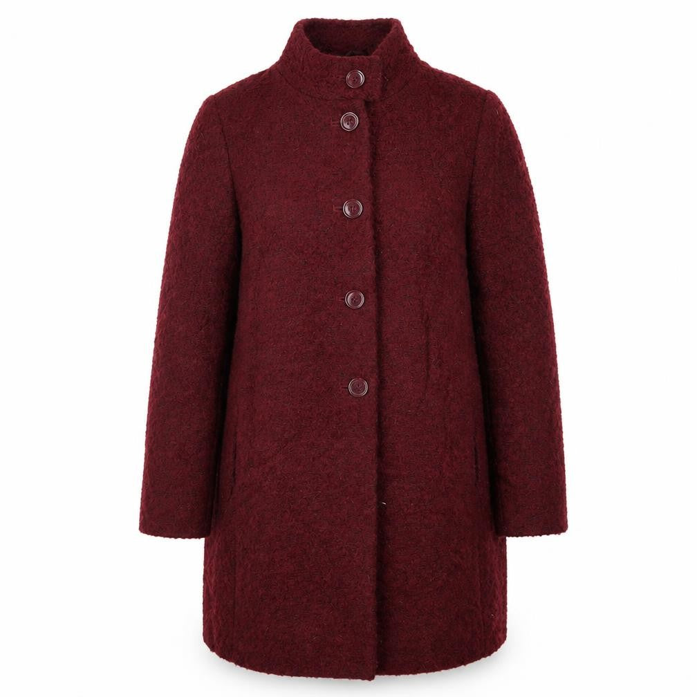 The Collection Womens Red   Overcoat Coat Size 14