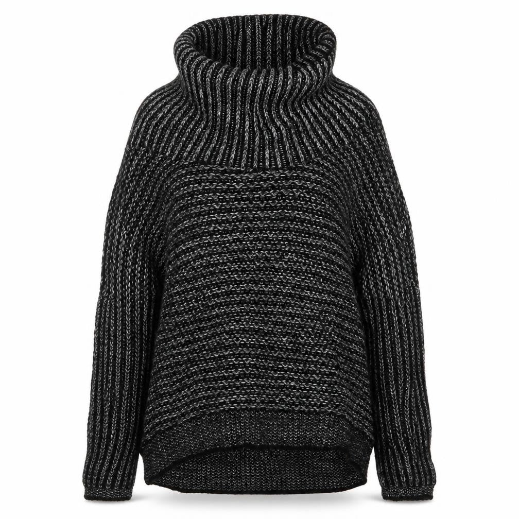 Yessica   Womens Black   Pullover Jumper One Size