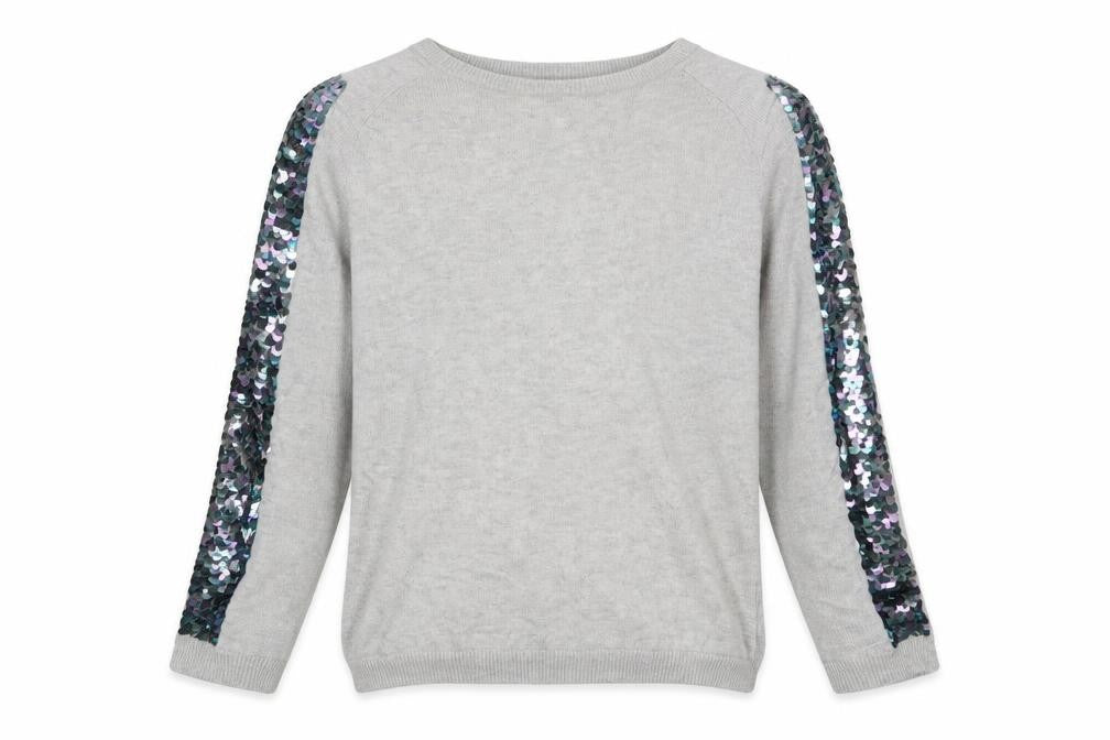Primark Girls Grey   Pullover Sweatshirt Size 8-9 Years