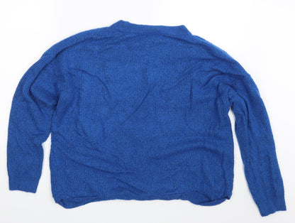Tu Womens Blue   Pullover Jumper Size 14