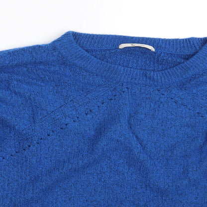 Tu Womens Blue   Pullover Jumper Size 14