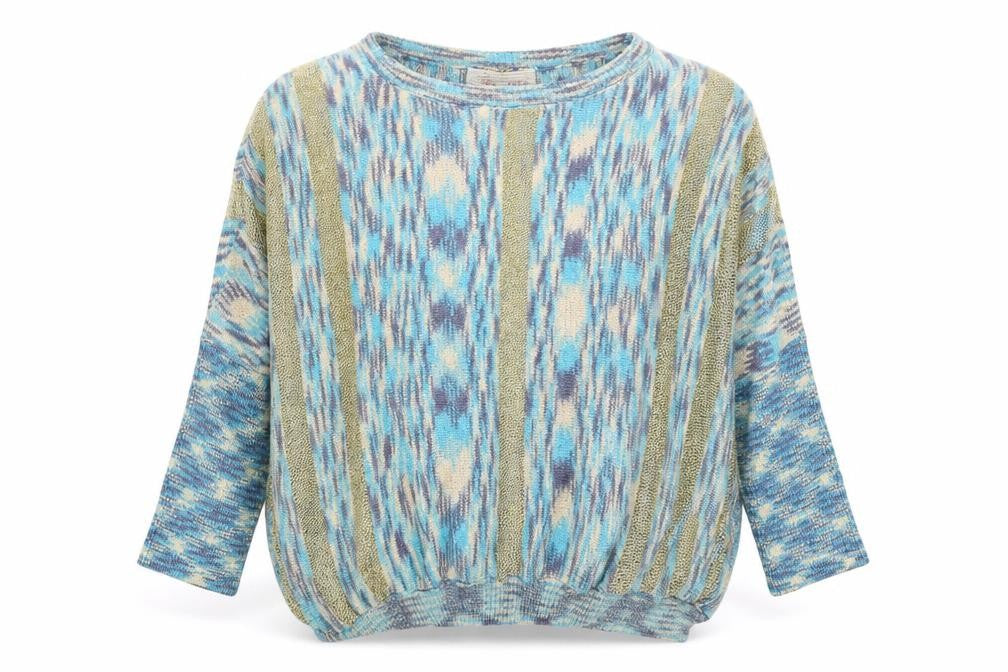 Cameo Rose Womens Multicoloured Striped Pullover Jumper Size S