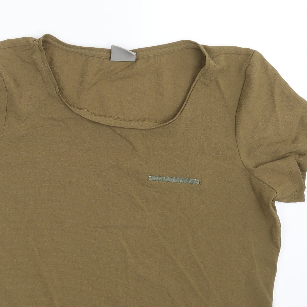 Vera Moda Womens Green   Basic Blouse Size L