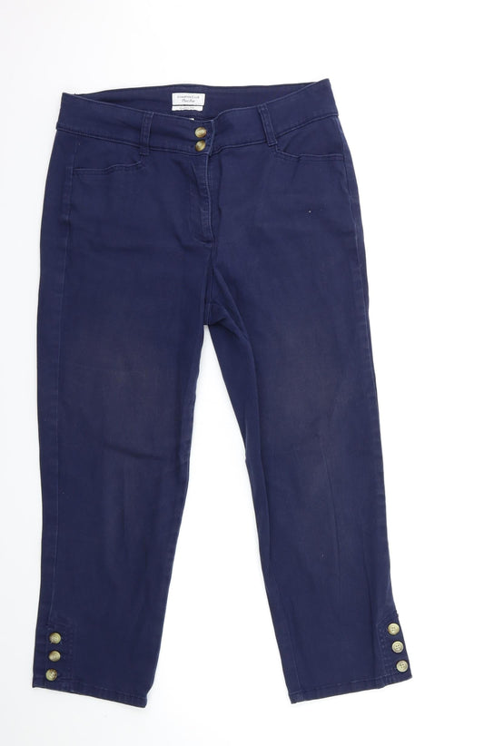 Charter Club Womens Blue   Trousers  Size 10 L26 in