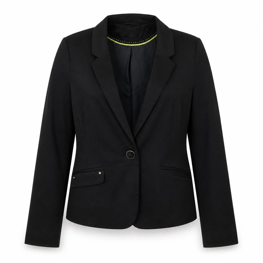 Linea Womens Black   Jacket  Size 8