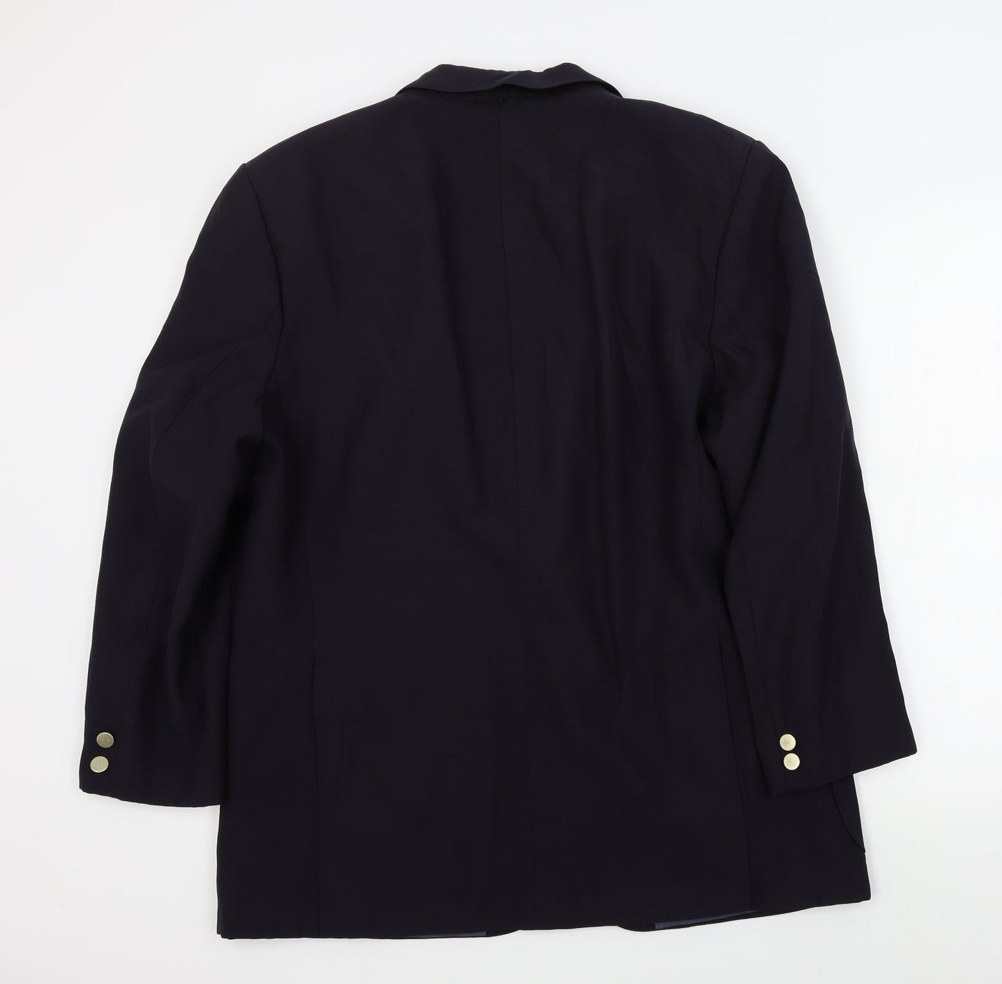 Preworn Mens Blue   Jacket Suit Jacket Size 46