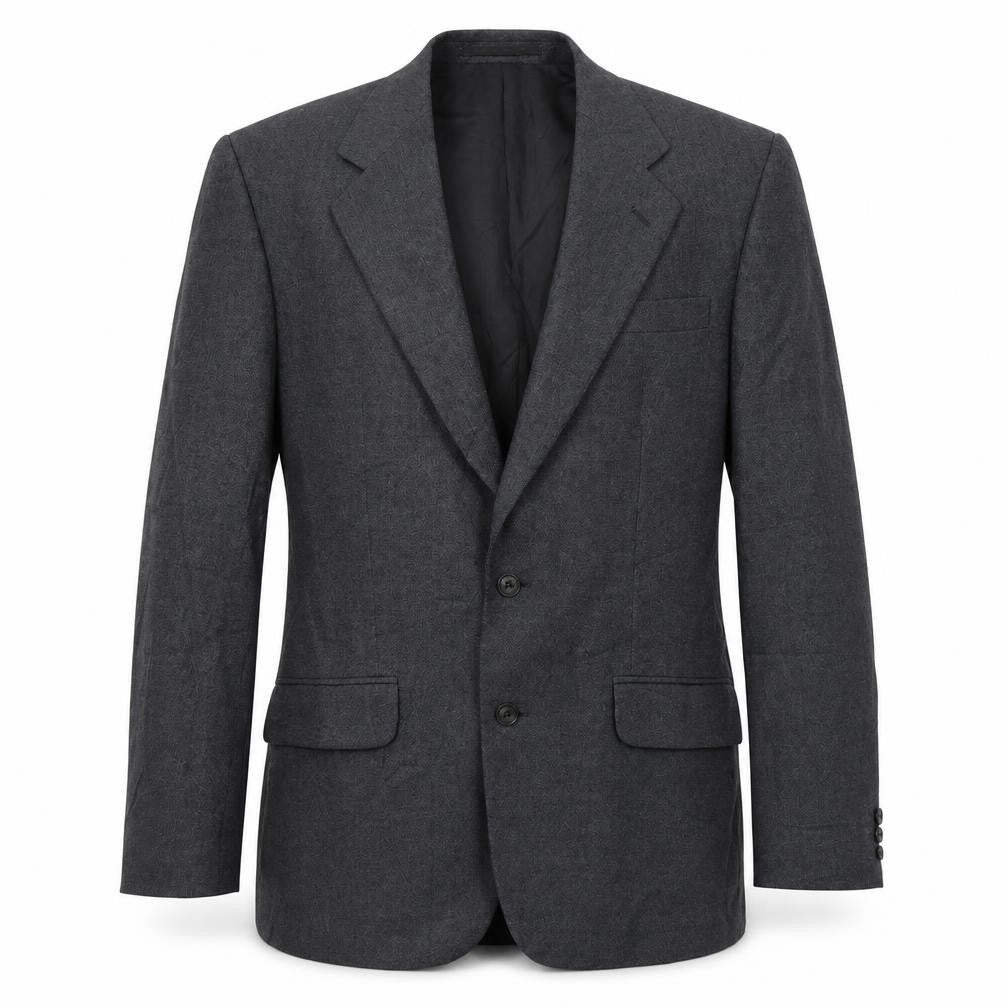 the label Mens Grey   Jacket Suit Jacket Size L