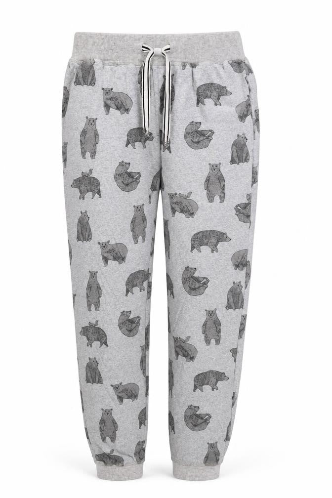NEXT Girls Grey Colourblock  Top Pyjama Pants Size S