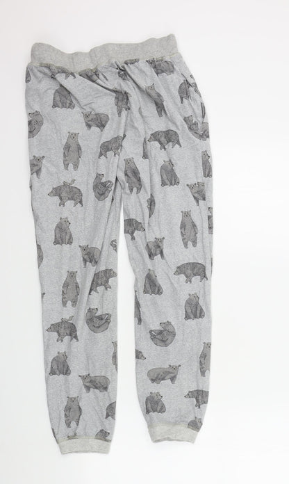 Next Girls Grey Colourblock  Top Pyjama Pants Size S