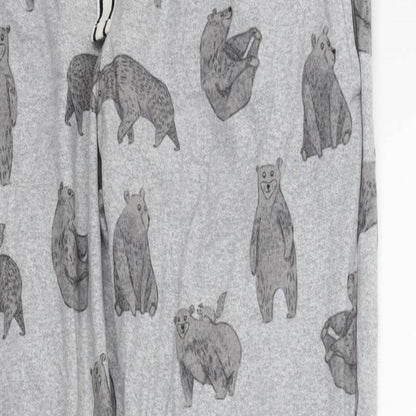 Next Girls Grey Colourblock  Top Pyjama Pants Size S