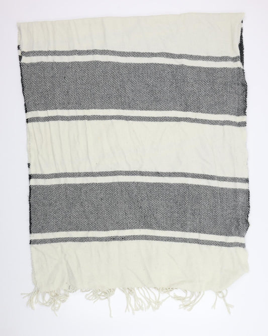Preworn Womens Beige Striped   Scarf