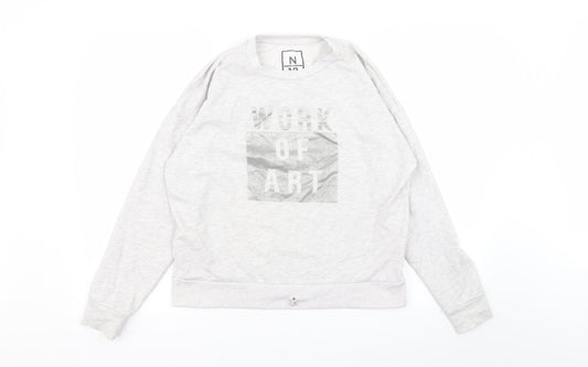 NEXT Womens Grey   Pullover Jumper Size 6