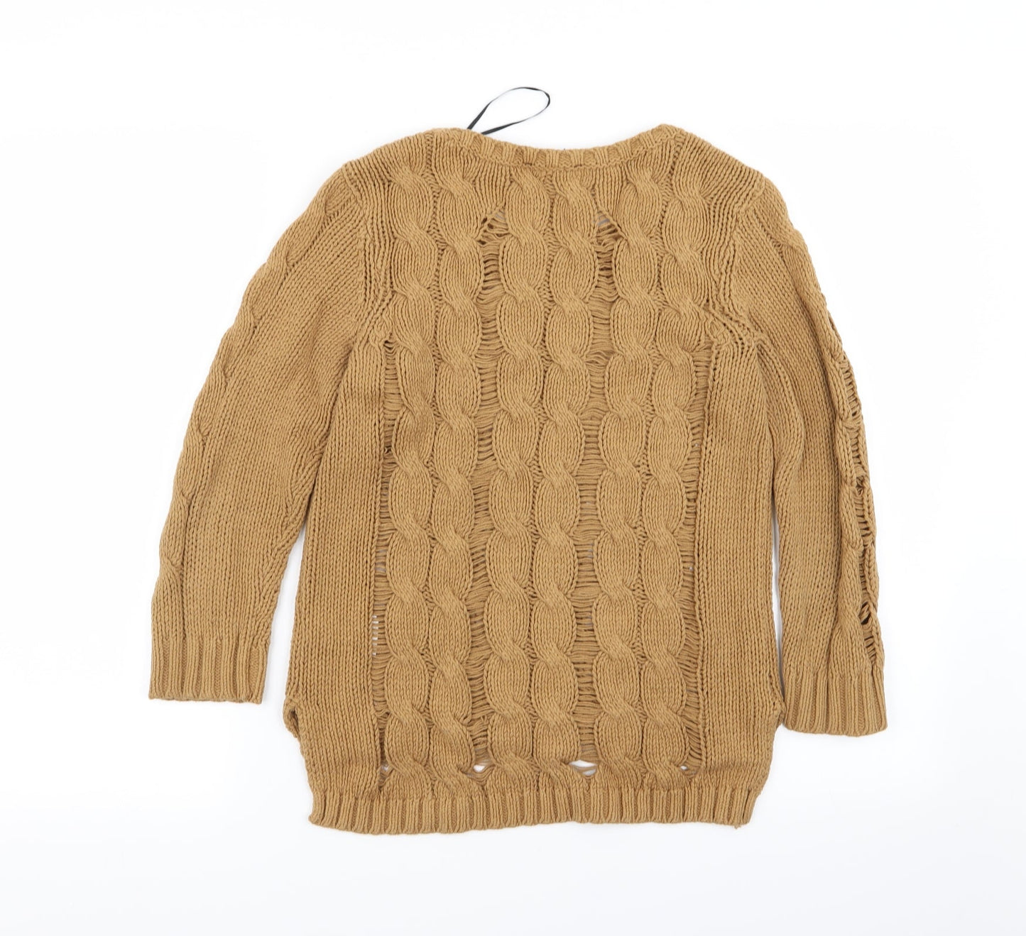 H&M Womens Brown   Pullover Jumper Size XS