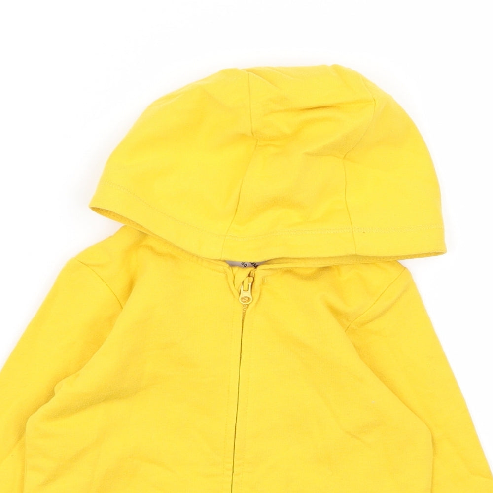H&M Baby Yellow   Full Zip Jumper Size 9-12 Months