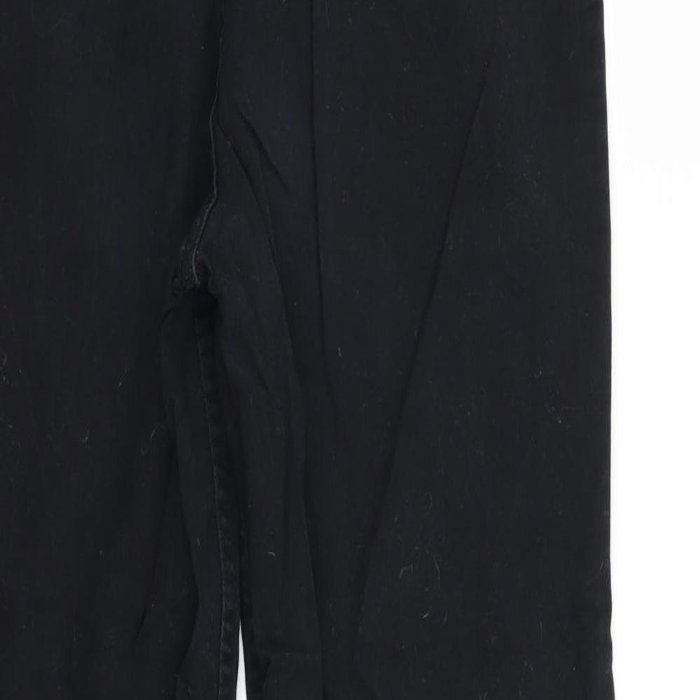 New Look Womens Black   Trousers  Size 6 L27 in