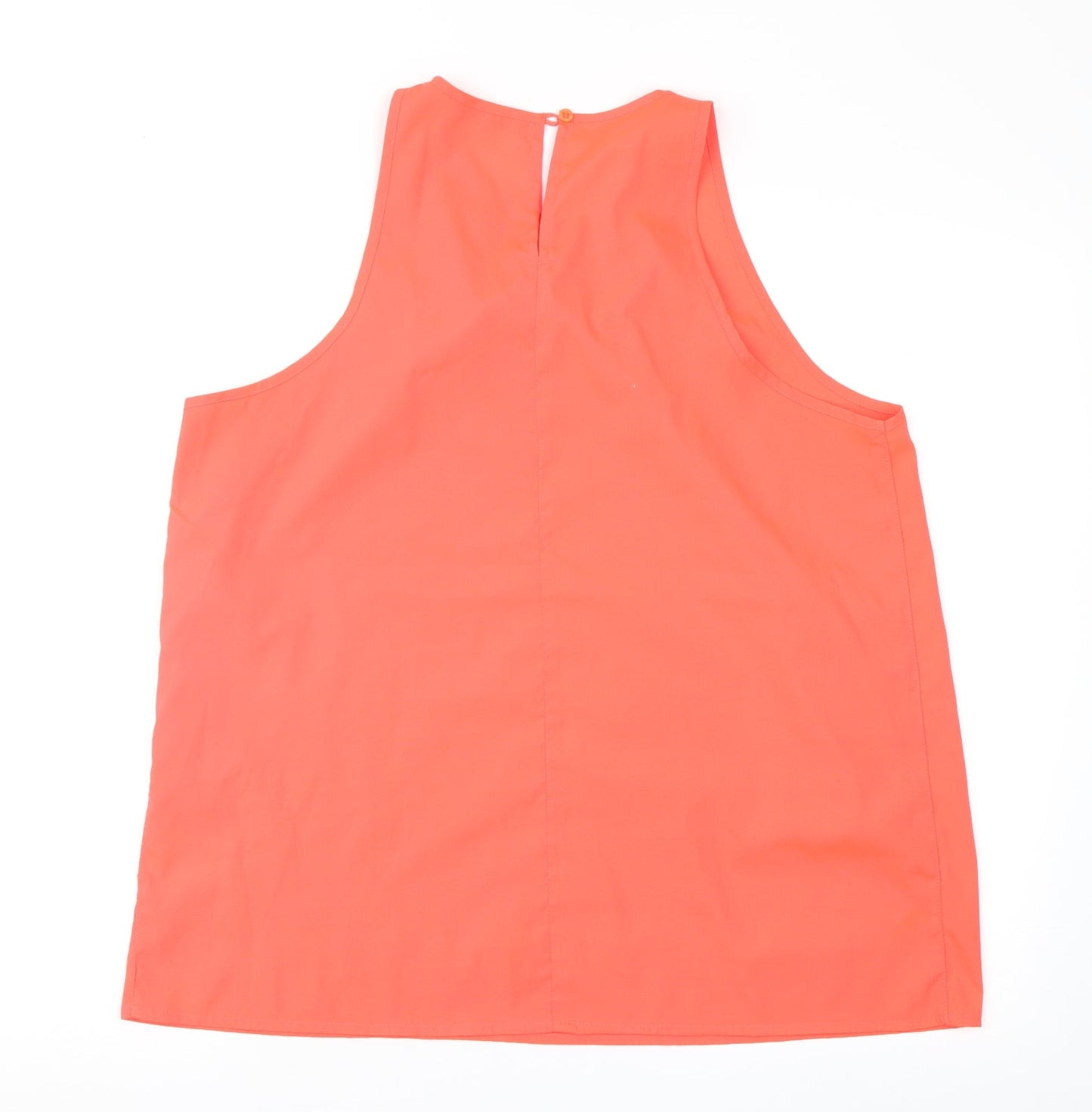 Peacocks Womens Orange   Basic Blouse Size 16
