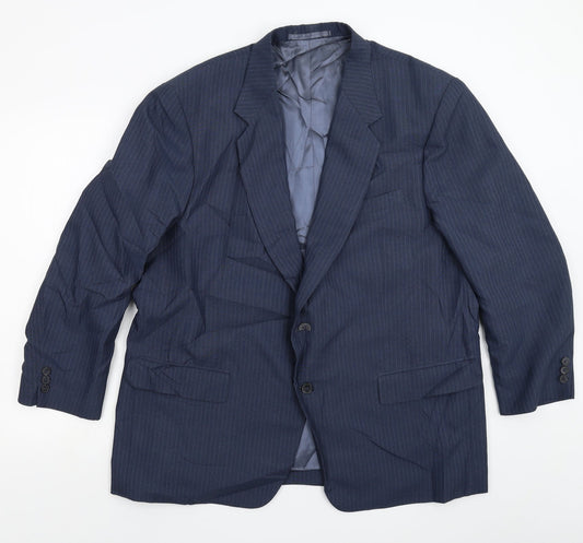 Divya Mens Blue   Jacket Suit Jacket Size 44