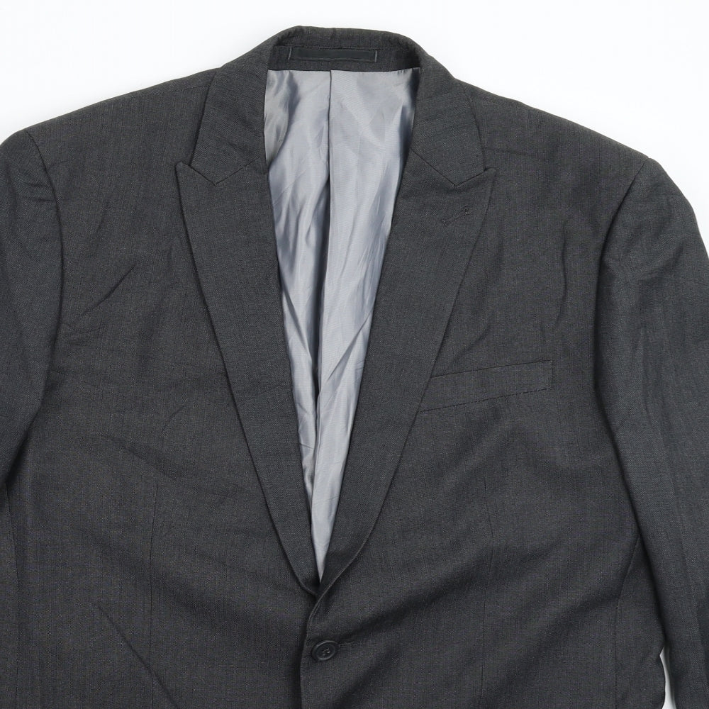 Greenwoods Mens Grey   Jacket Suit Jacket Size 42