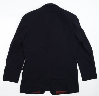 Hyphen Mens Blue   Jacket Blazer Size 40