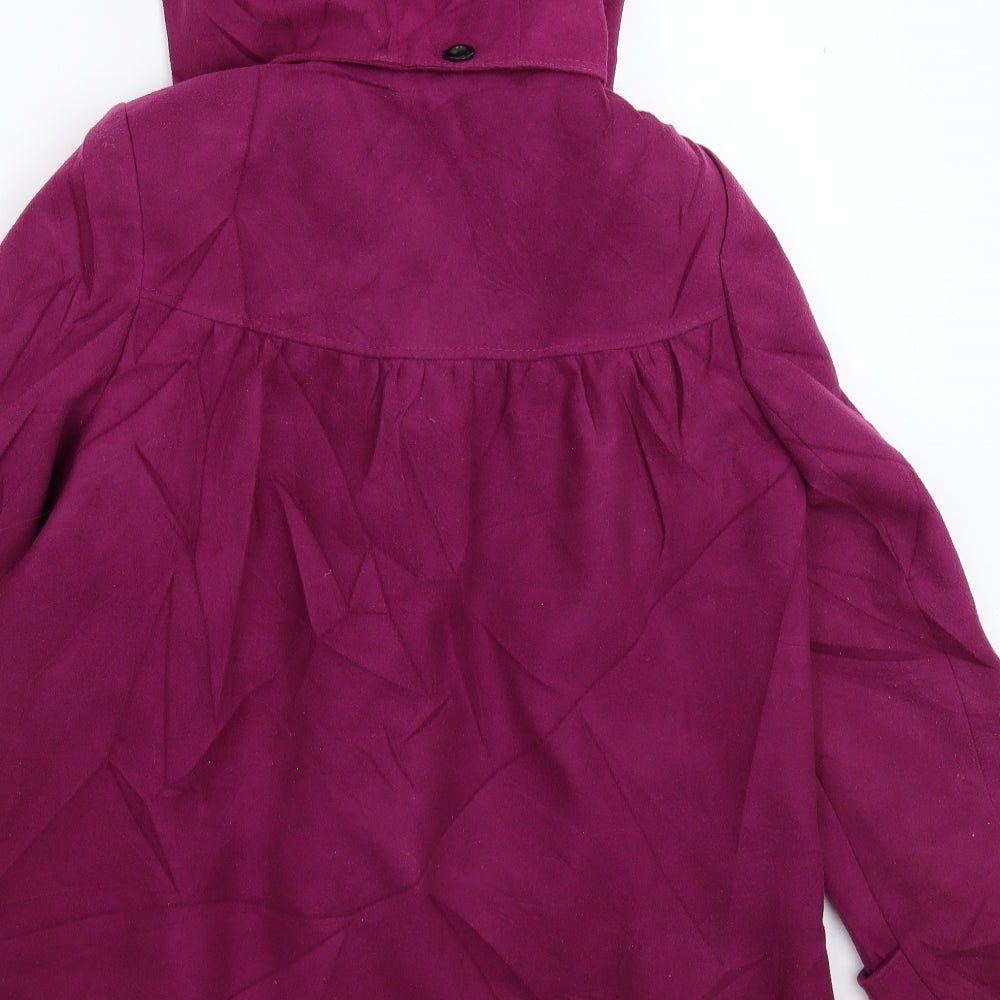 F&F Womens Pink   Pea Coat Coat Size 10