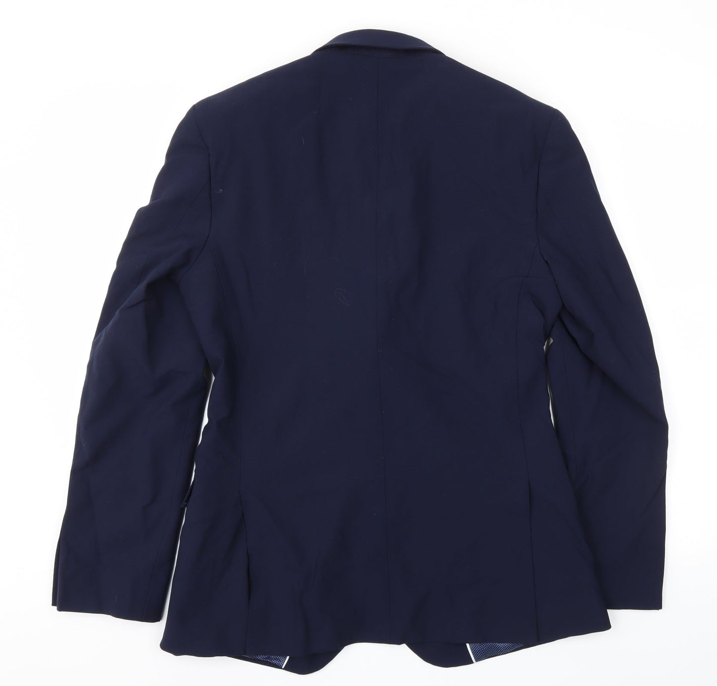 M&S Mens Blue   Tuxedo Blazer Size 38