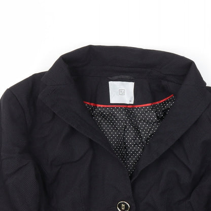 Tu Womens Black   Jacket Blazer Size 12