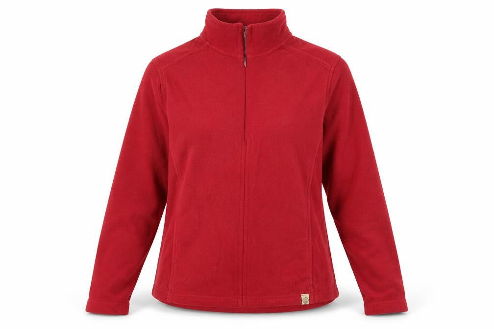 Preworn Womens Red   Full Zip Jumper Size 12