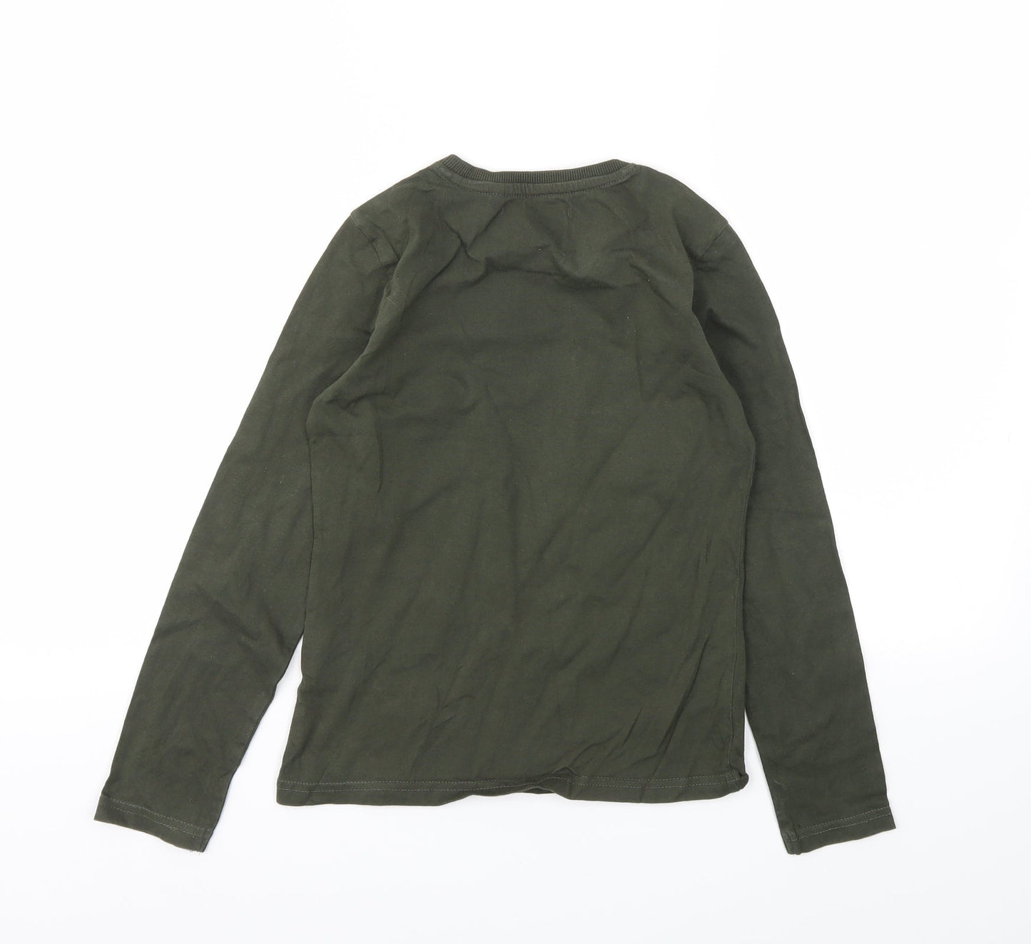 EMOI Girls Green   Basic T-Shirt Size 10 Years