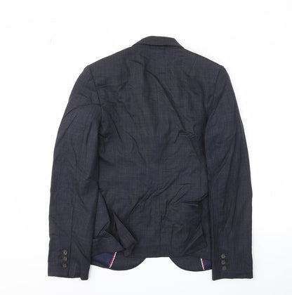 BANNANA REPUBLIC  Womens Blue   Jacket Blazer Size 8