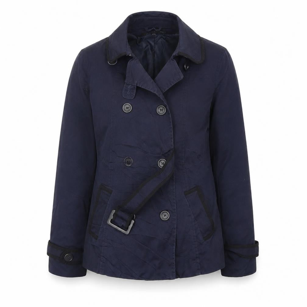 Wearhouse Womens Blue   Jacket Coat Size 12