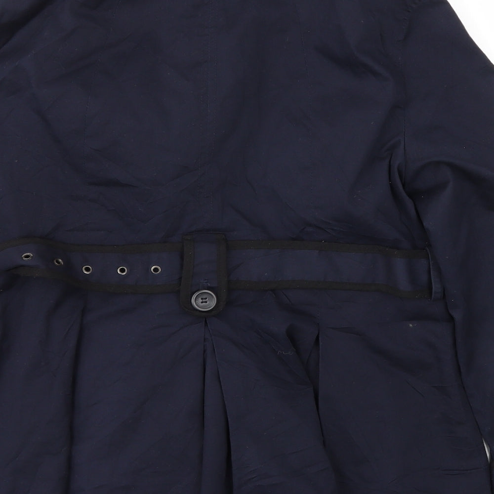 Wearhouse Womens Blue   Jacket Coat Size 12