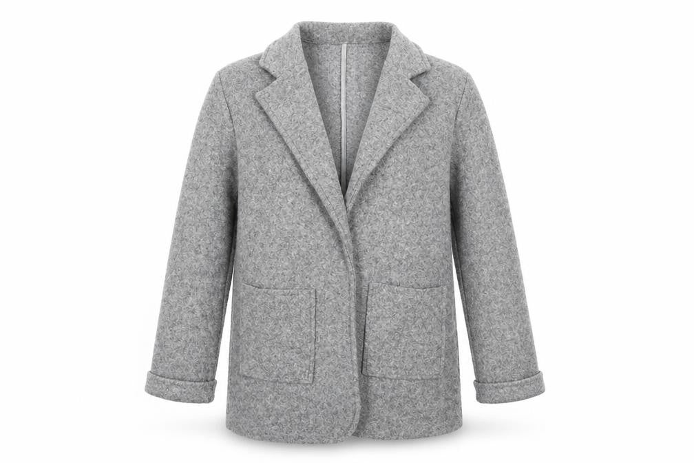 River Island Womens Grey   Overcoat Coat Size 10