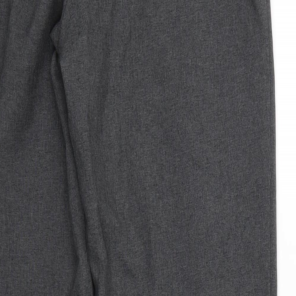Isle Womens Grey   Trousers  Size 10 L25 in