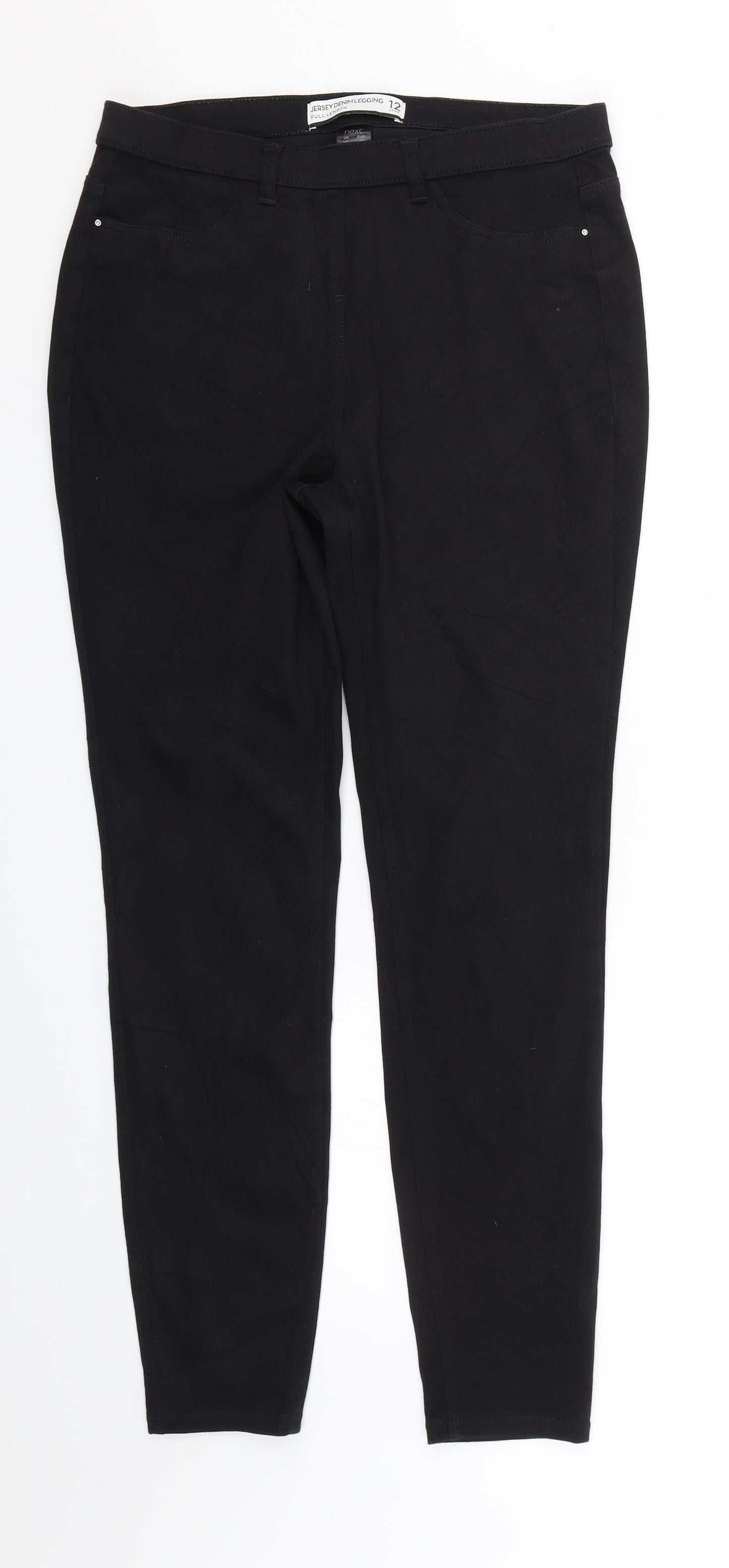Diffuse Womens Black   Trousers  Size 8 L28 in