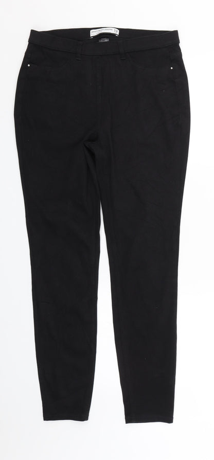 Diffuse Womens Black   Trousers  Size 8 L28 in