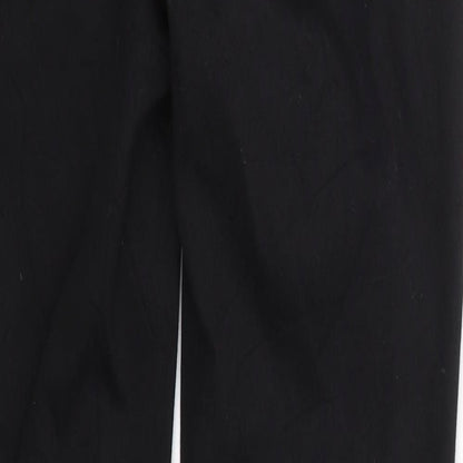Diffuse Womens Black   Trousers  Size 8 L28 in