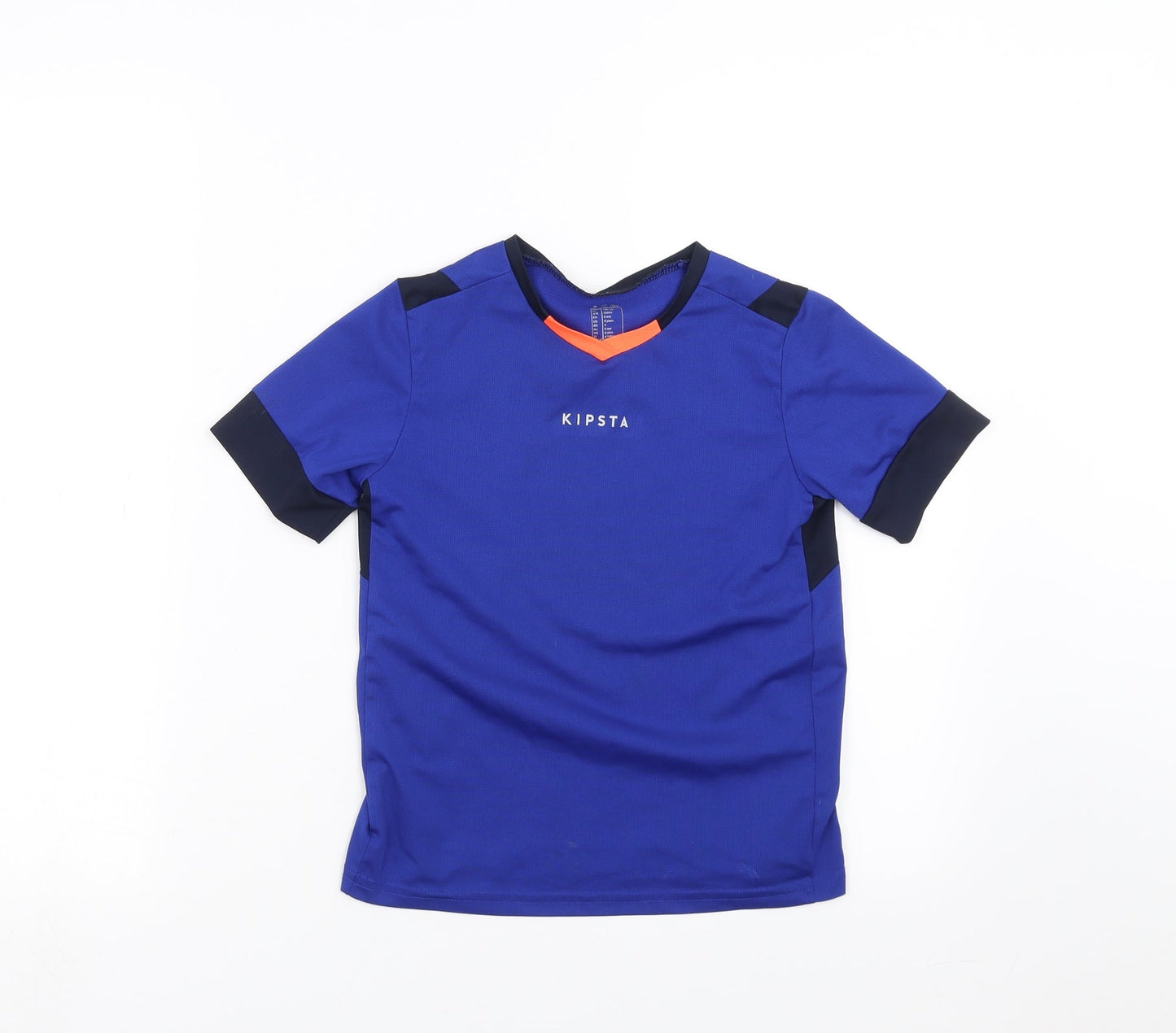 DECATHLON Boys Blue   Basic T-Shirt Size 8 Years  - active wear