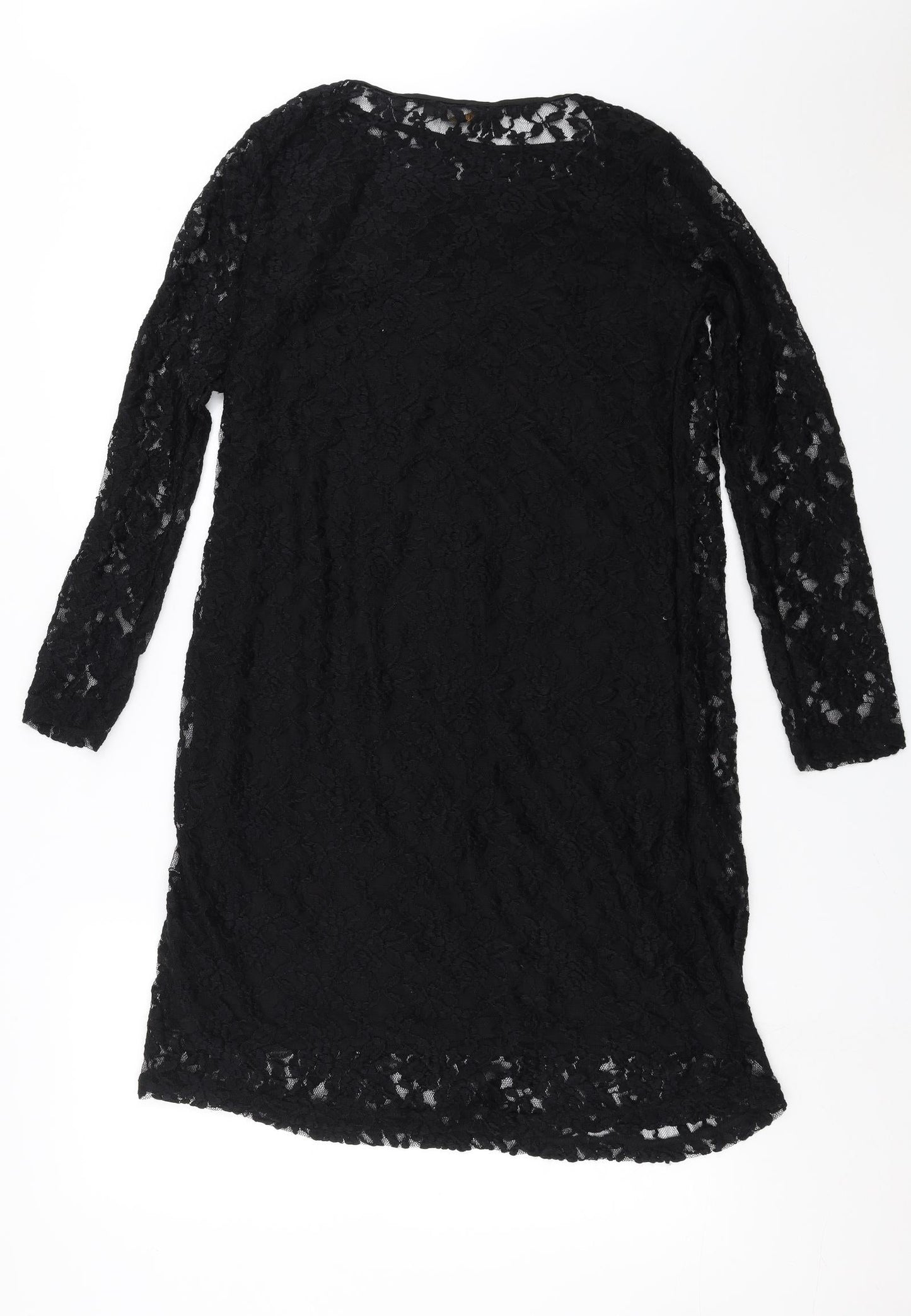 AND Womens Black Floral  Shift  Size XL