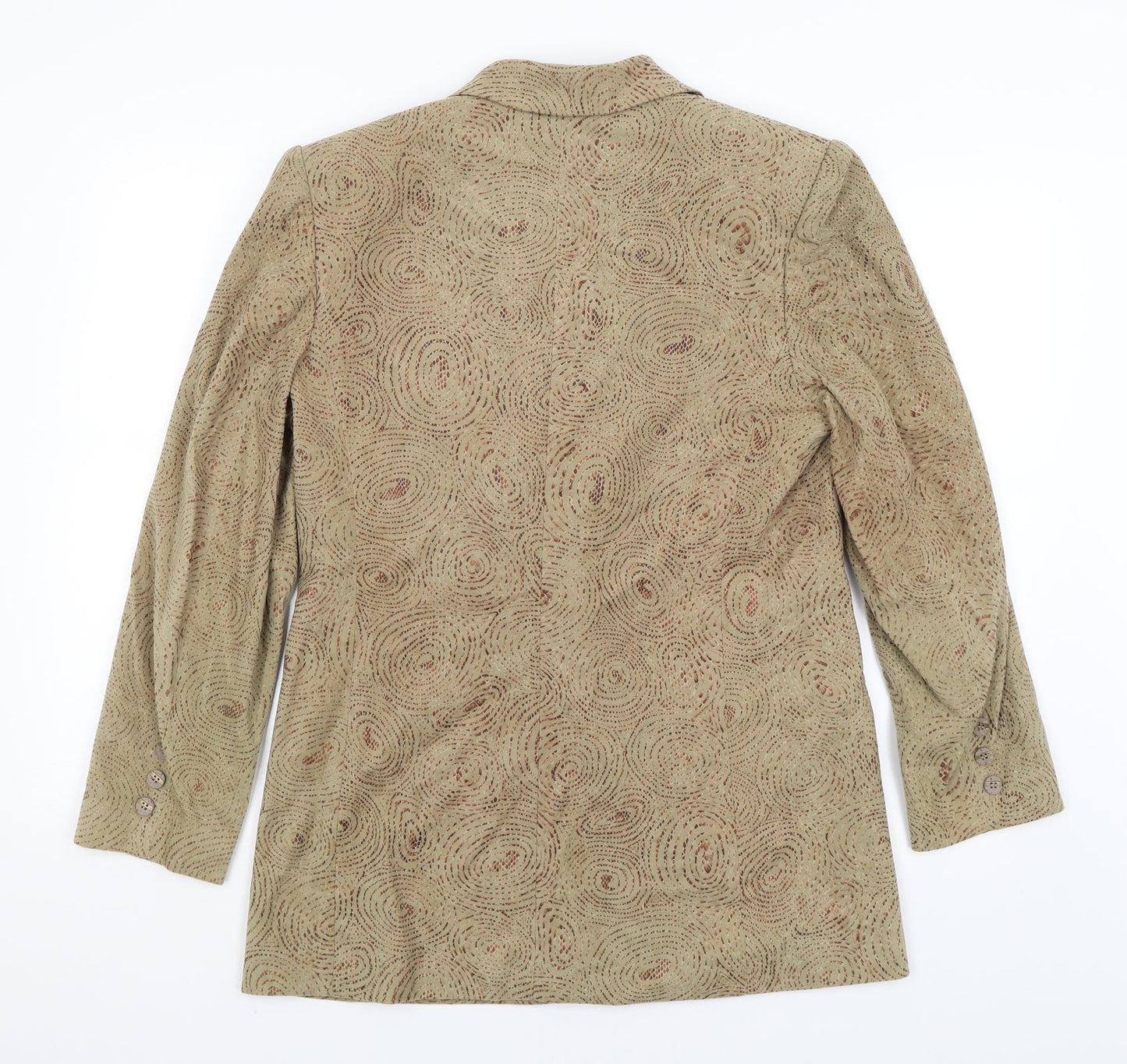 Mexican Gold Womens Gold   Jacket Blazer Size 14