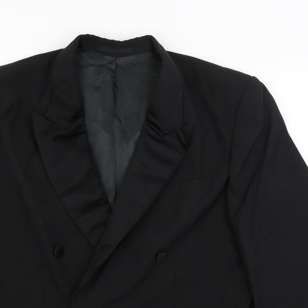 Collection Mens Black   Jacket Blazer Size L