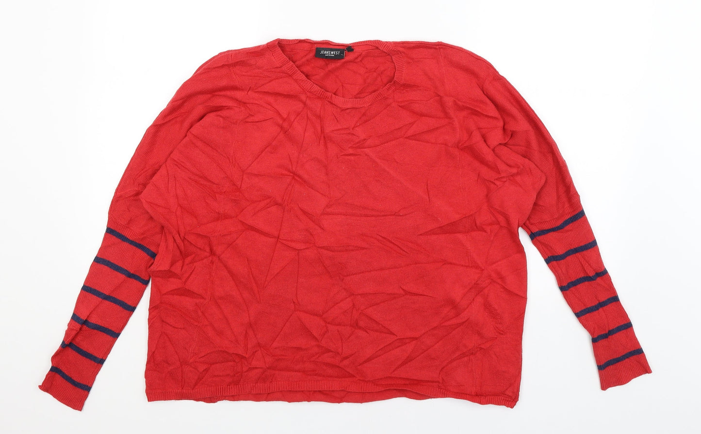 Jeans West Womens Red   Pullover Jumper Size XS